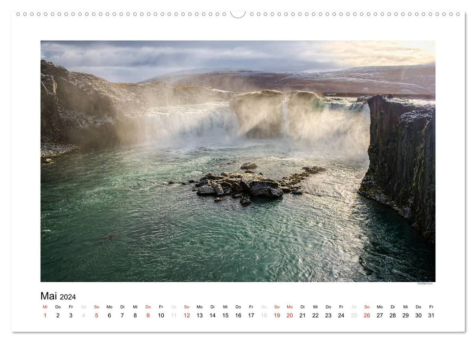 Magisches Island (CALVENDO Premium Wandkalender 2024)