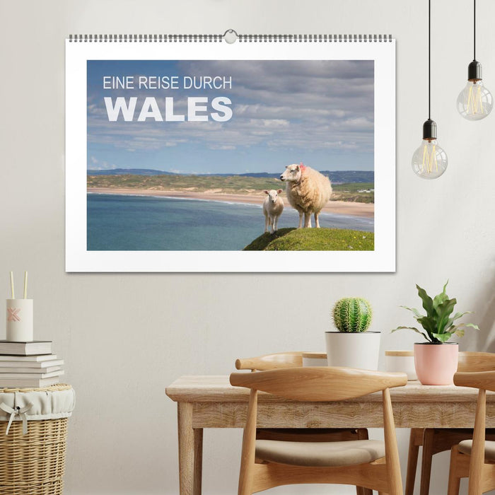 Wales / AT version (CALVENDO wall calendar 2024) 