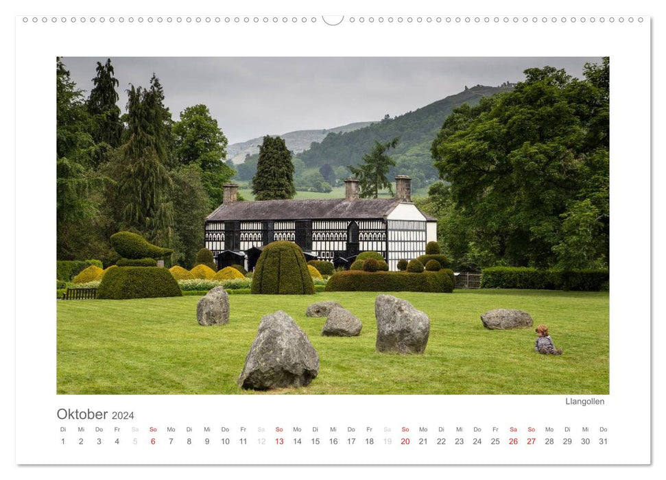 Wales / AT-Version (CALVENDO Wandkalender 2024)