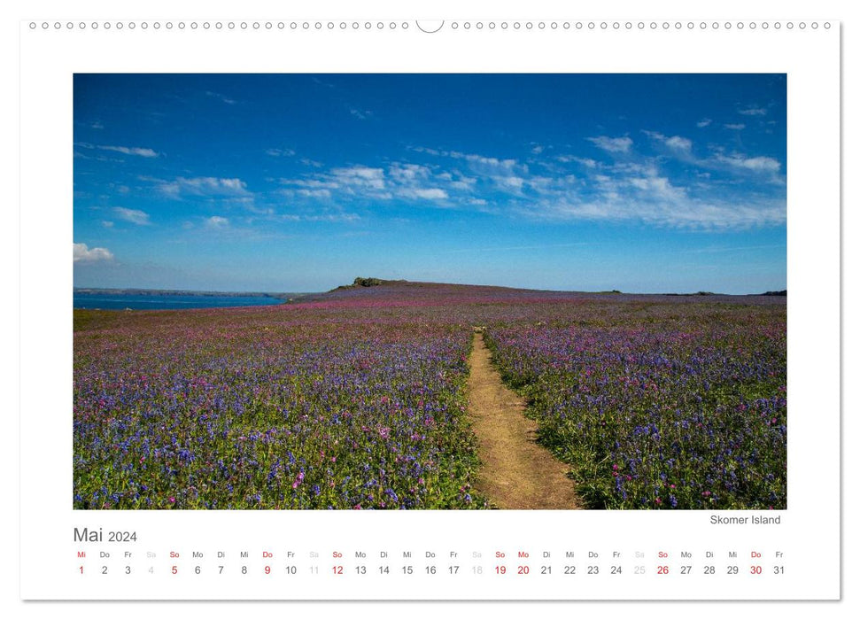 Wales / AT version (CALVENDO wall calendar 2024) 