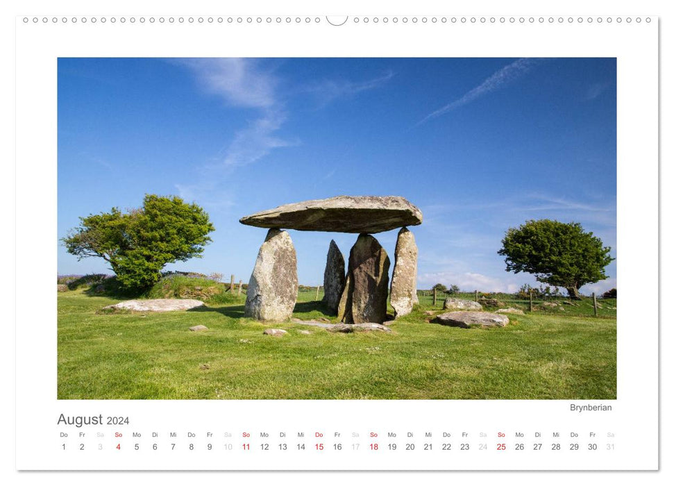 Wales / AT version (CALVENDO wall calendar 2024) 