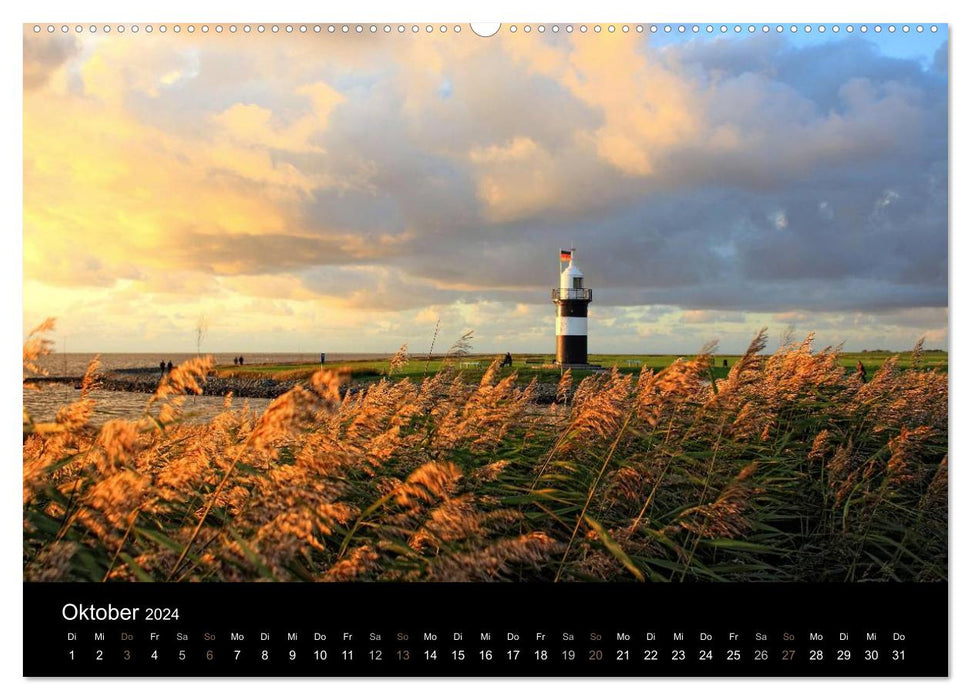 Lighthouse "Little Prussia" (CALVENDO wall calendar 2024) 