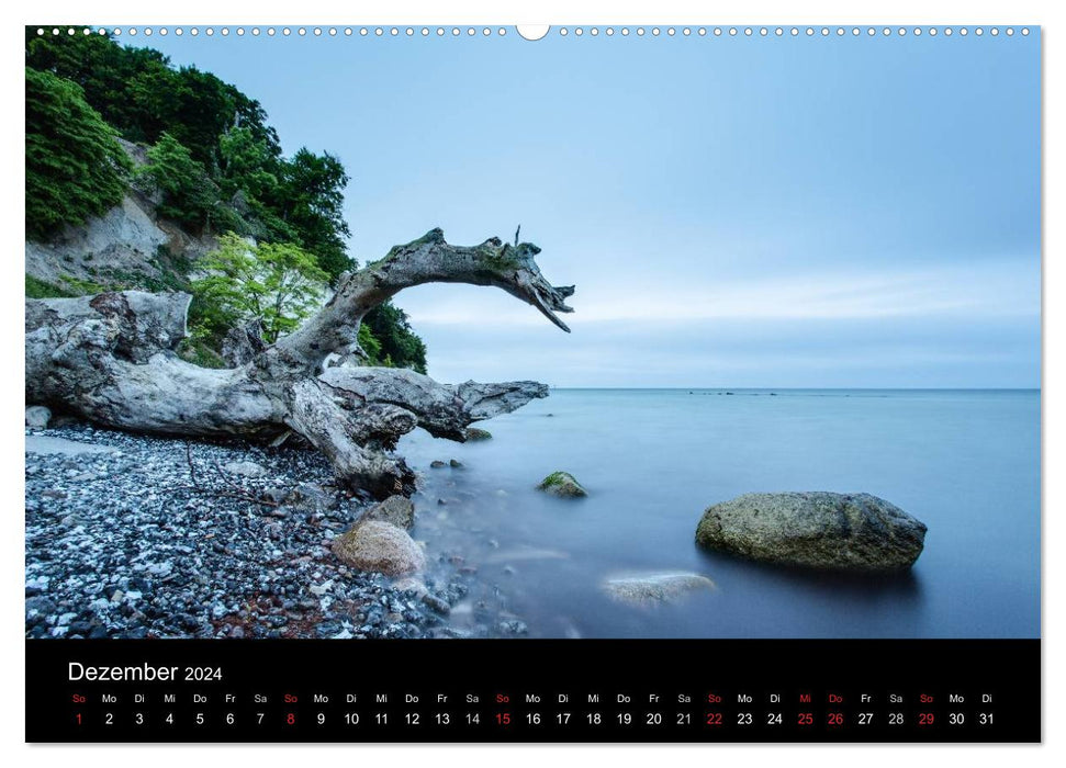 Baltic Sea island of Rügen impressions (CALVENDO wall calendar 2024) 