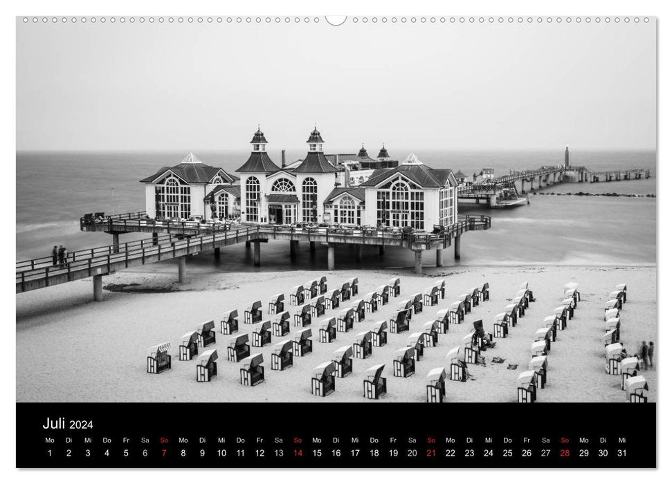 Ostseeinsel Rügen Impressionen (CALVENDO Wandkalender 2024)