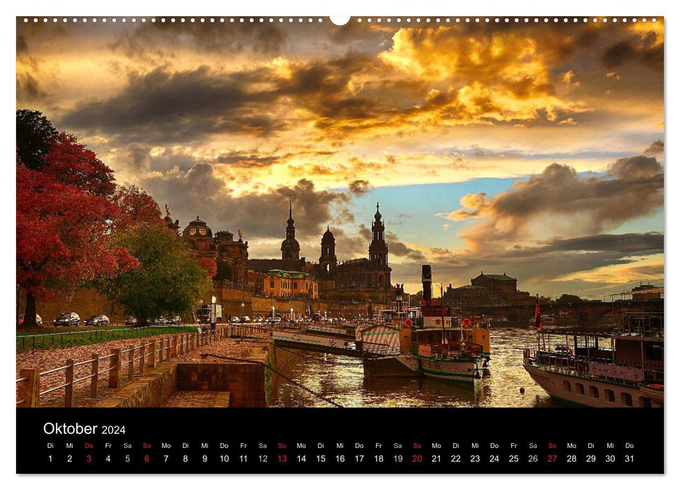 Dresden 2024 (CALVENDO wall calendar 2024) 