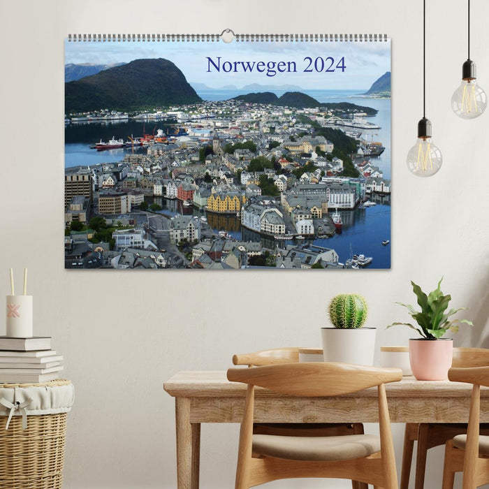 Norwegen 2024 (CALVENDO Wandkalender 2024)