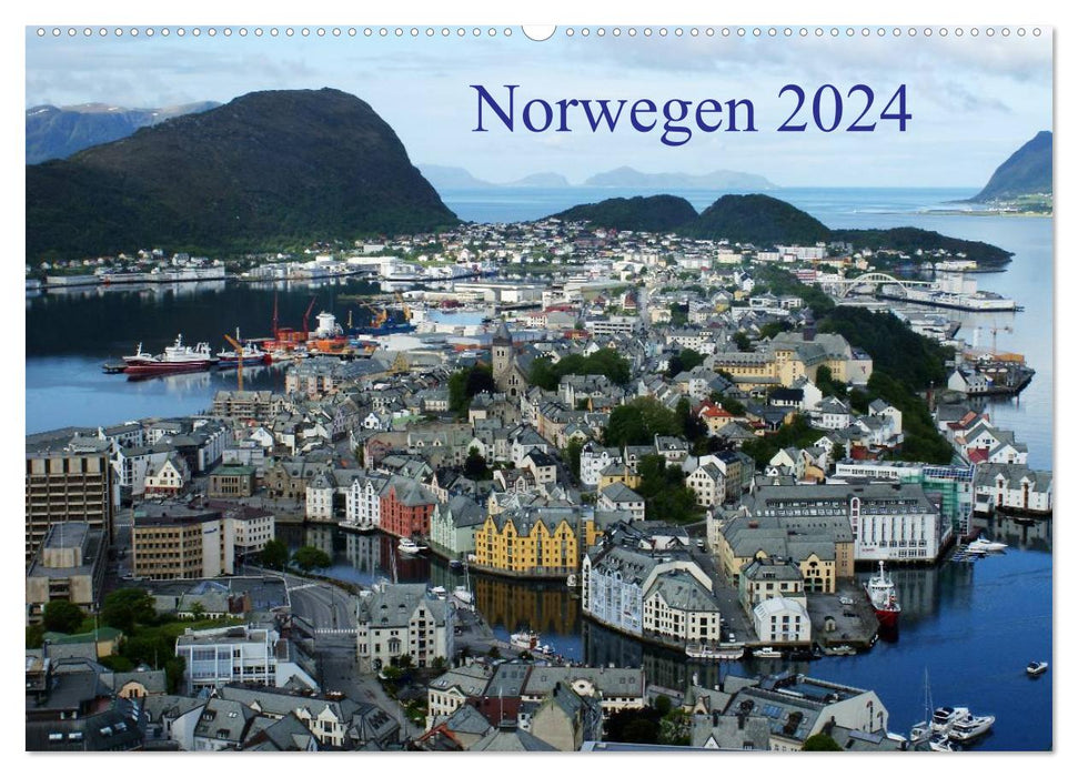 Norvège 2024 (calendrier mural CALVENDO 2024) 