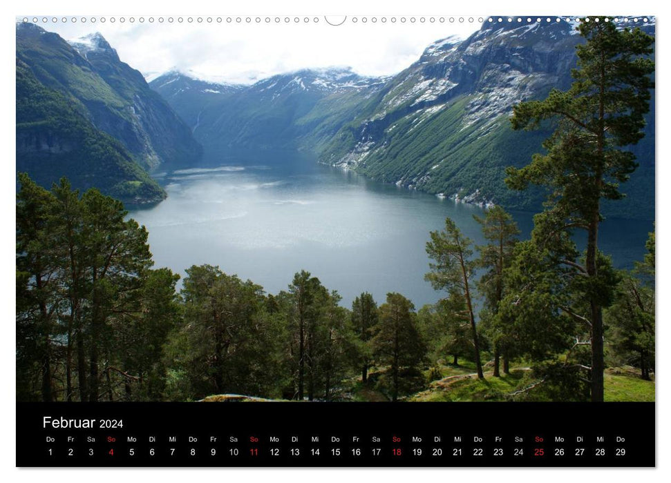 Norway 2024 (CALVENDO wall calendar 2024) 