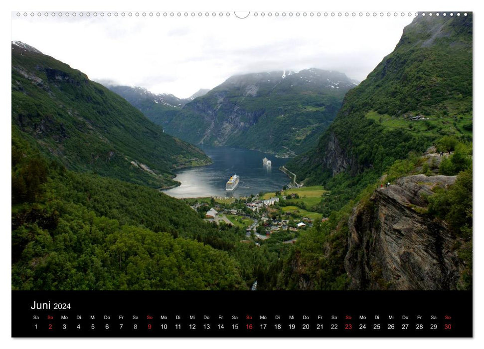 Norwegen 2024 (CALVENDO Wandkalender 2024)