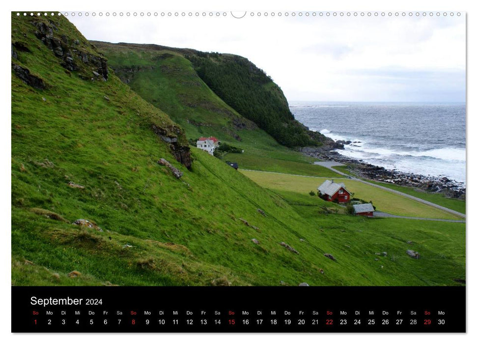 Norway 2024 (CALVENDO wall calendar 2024) 