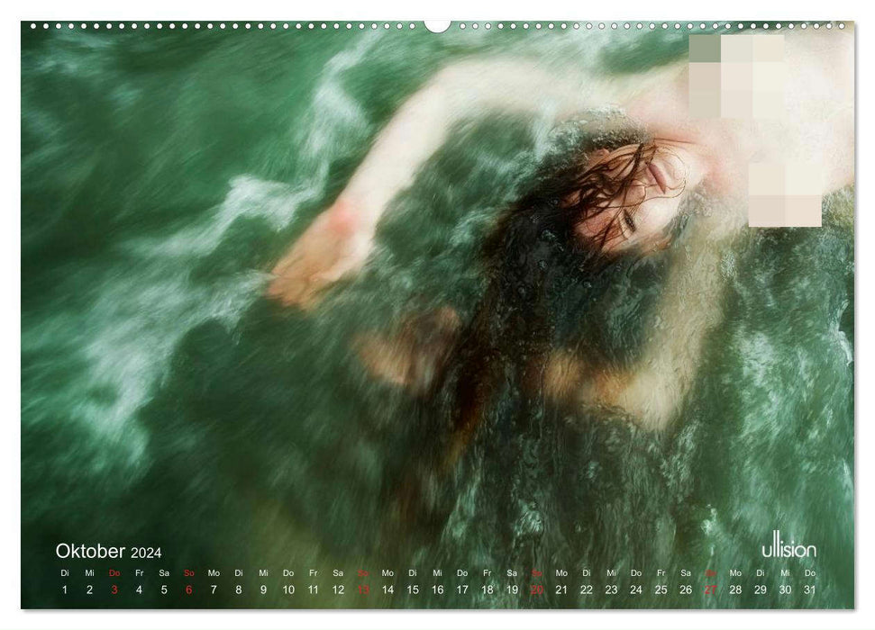 OPHELIA, sensual - mystical - longing (CALVENDO wall calendar 2024) 