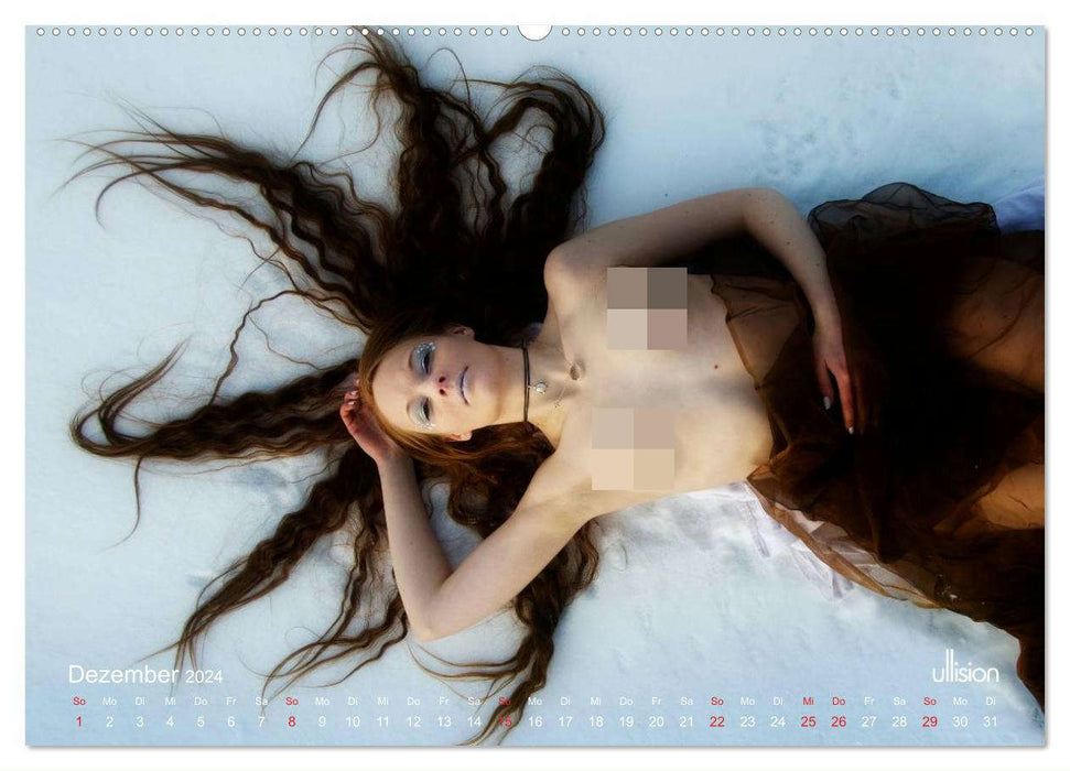 OPHELIA, sensual - mystical - longing (CALVENDO wall calendar 2024) 