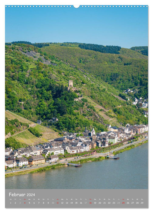 Castles on the Middle Rhine I (CALVENDO wall calendar 2024) 