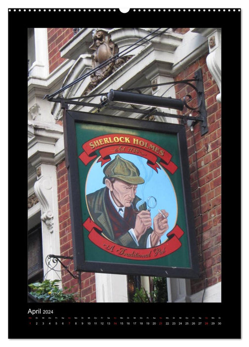 Pub signs in London - Part 1 (CALVENDO wall calendar 2024) 