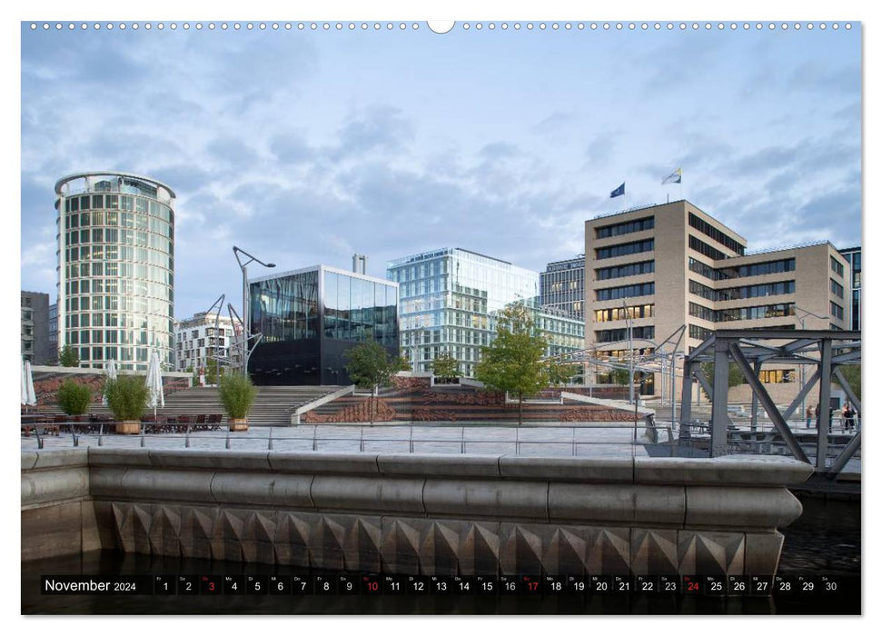 City by the water (CALVENDO wall calendar 2024) 