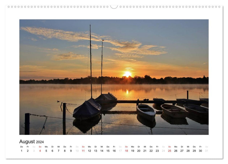 Boote 2024 (CALVENDO Premium Wandkalender 2024)