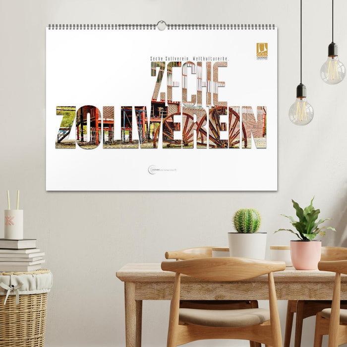 Zeche Zollverein. Weltkulturerbe. (CALVENDO Wandkalender 2024)