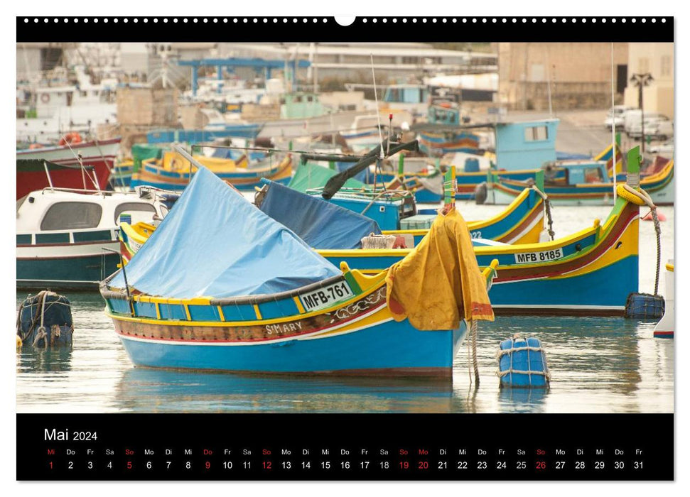 Malta &amp; Gozo (CALVENDO Premium Wall Calendar 2024) 