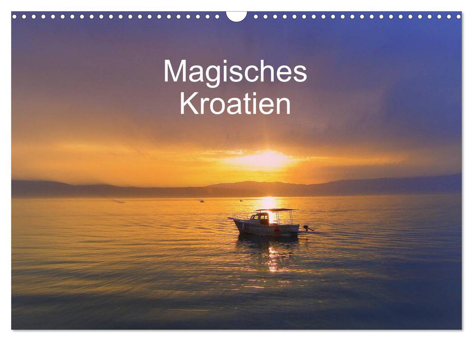 Magisches Kroatien (CALVENDO Wandkalender 2024)