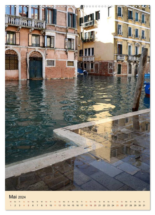 Venedig Reflexionen (CALVENDO Premium Wandkalender 2024)