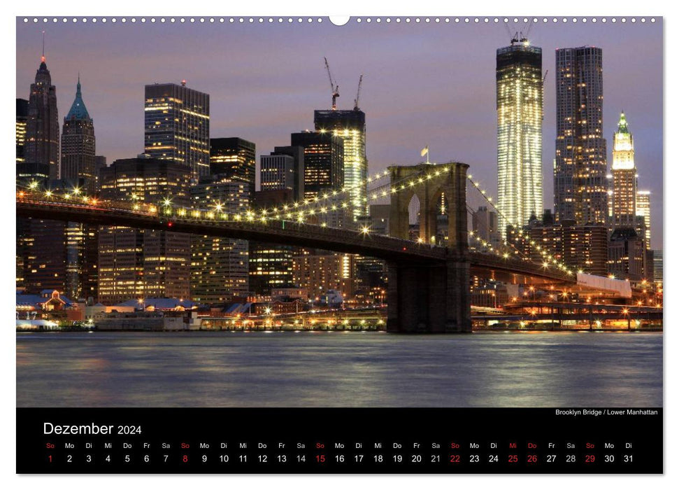 New York City (CALVENDO wall calendar 2024) 