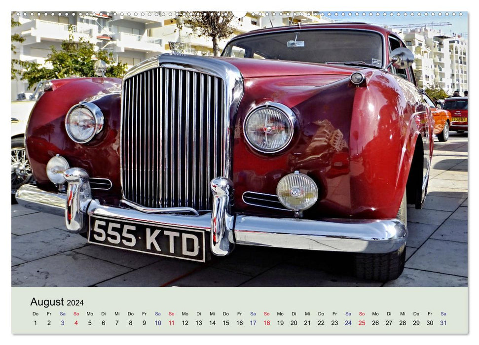 Dream cars in red (CALVENDO Premium Wall Calendar 2024) 