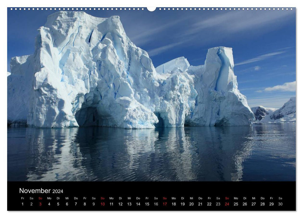 Die Antarktis / CH-Version (CALVENDO Premium Wandkalender 2024)
