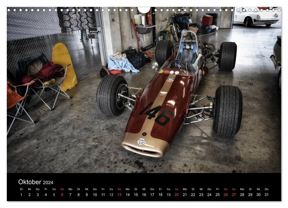 Raceday (CALVENDO wall calendar 2024) 