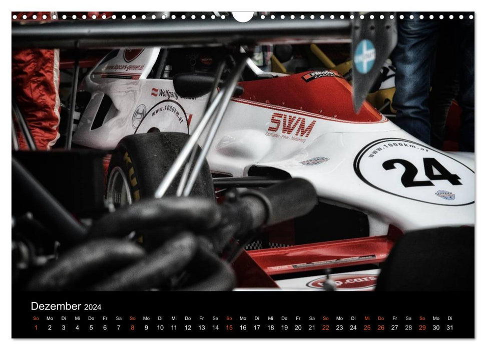 Raceday (calendrier mural CALVENDO 2024) 
