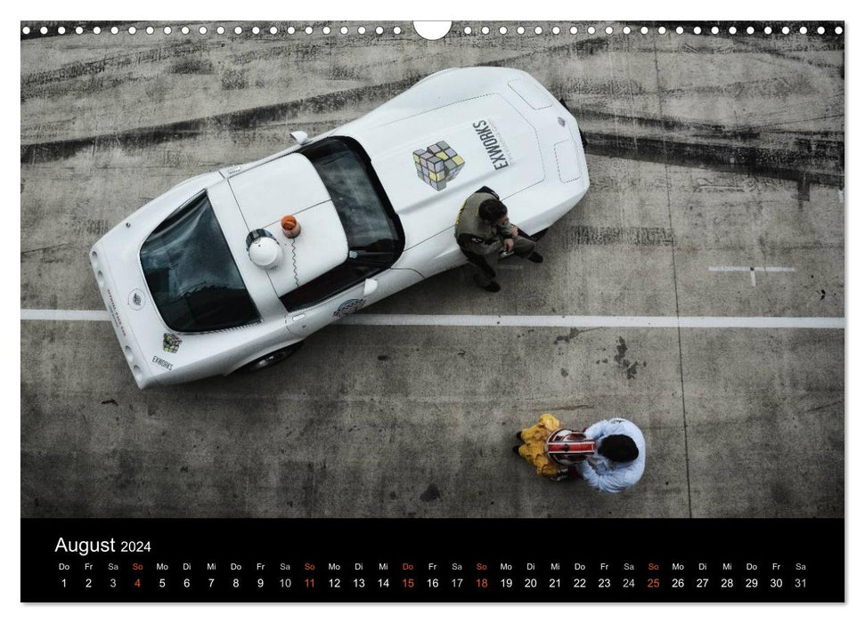 Raceday (CALVENDO Wandkalender 2024)