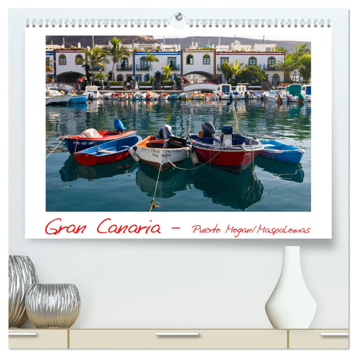 Gran Canaria - Puerto Mogan/Maspalomas (Calvendo Premium Calendrier mural 2024) 