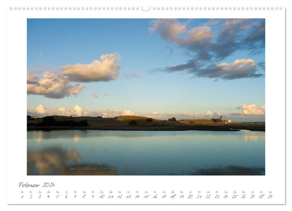 Gran Canaria - Puerto Mogan/Maspalomas (CALVENDO Premium Wall Calendar 2024) 