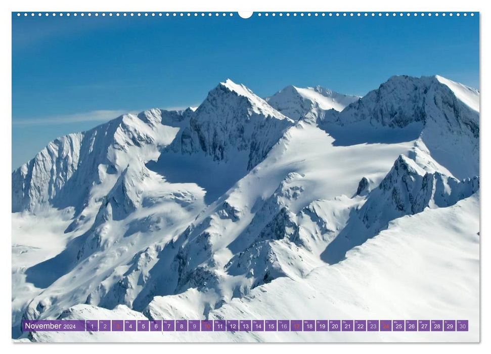 Les Alpes orientales (Calendrier mural CALVENDO Premium 2024) 