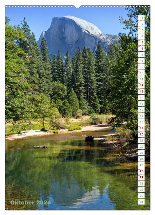 FASCINATION USA Urban and natural highlights (CALVENDO Premium Wall Calendar 2024) 