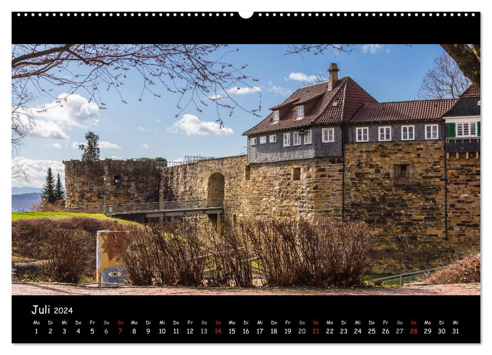 Esslingen am Neckar - Vom Mittelalter in die Moderne (CALVENDO Wandkalender 2024)