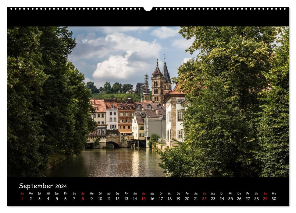 Esslingen am Neckar - Du Moyen Âge à l'époque moderne (Calendrier mural CALVENDO 2024) 