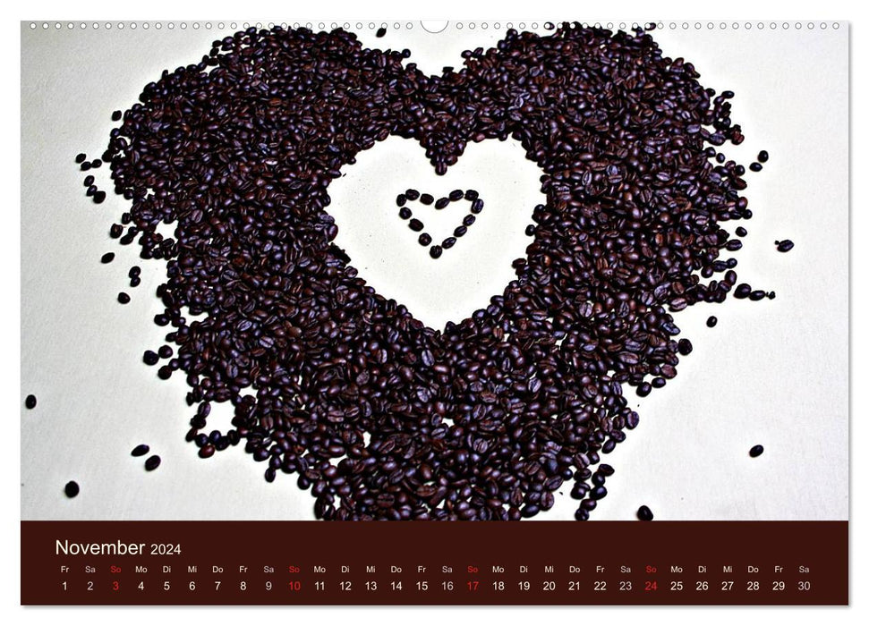 Der Kaffee ist fertig (CALVENDO Premium Wandkalender 2024)