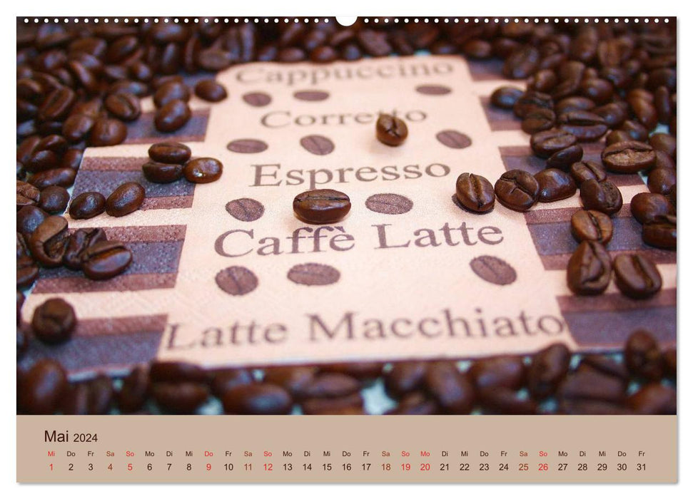 Der Kaffee ist fertig (CALVENDO Premium Wandkalender 2024)