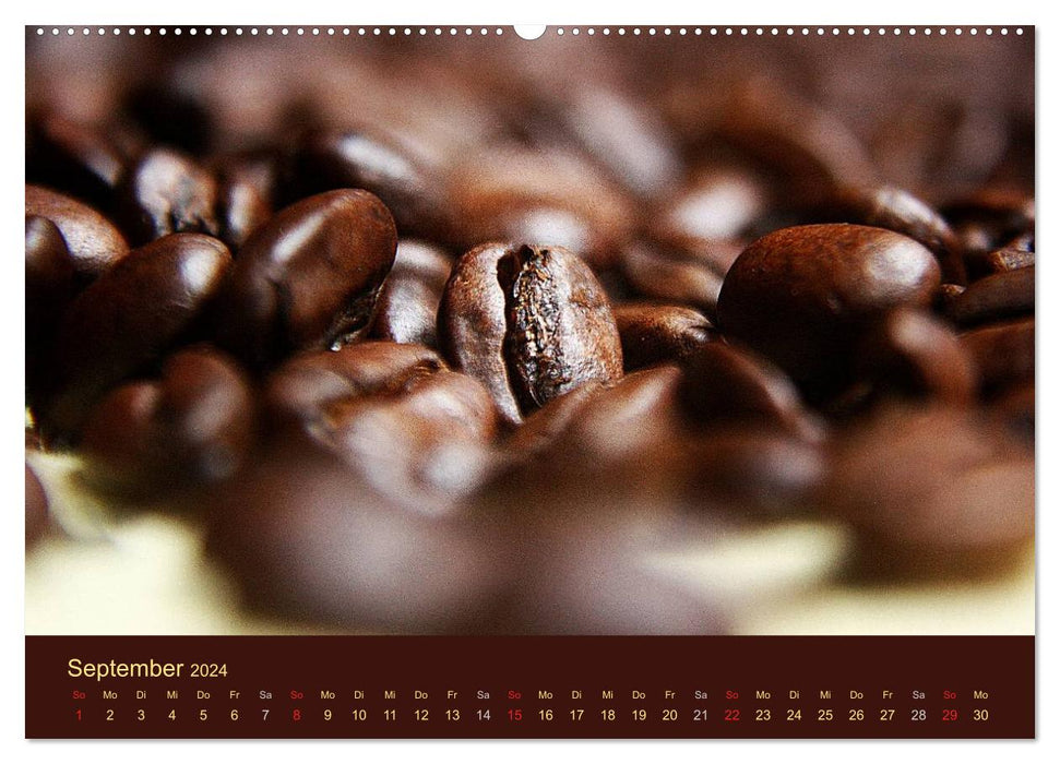 Der Kaffee ist fertig (CALVENDO Premium Wandkalender 2024)