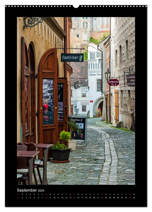 Cesky Krumlov Krumau (CALVENDO Premium Wandkalender 2024)