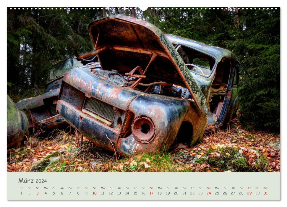 Old love rusts... (CALVENDO Premium Wall Calendar 2024) 