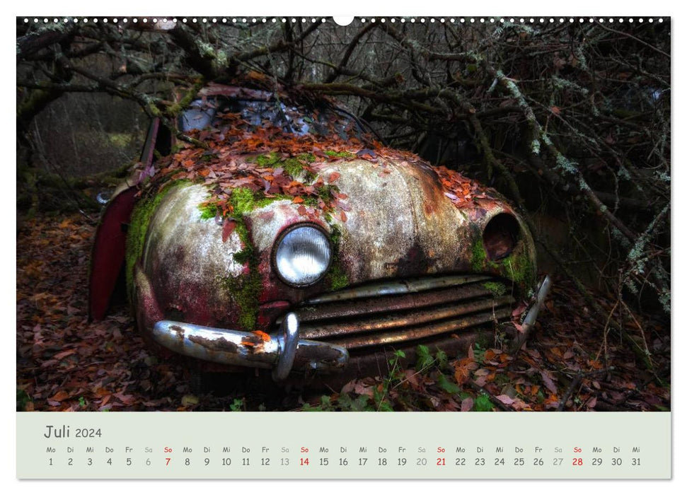 Old love rusts... (CALVENDO Premium Wall Calendar 2024) 