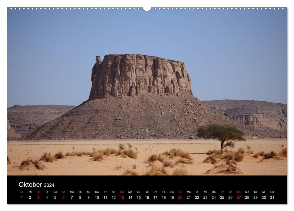 The Sahara in Algeria (CALVENDO wall calendar 2024) 