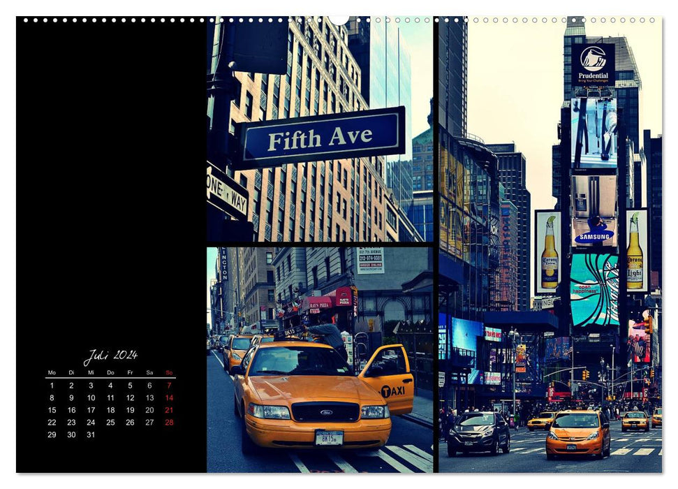 welcome to New York City (CALVENDO Premium Wandkalender 2024)