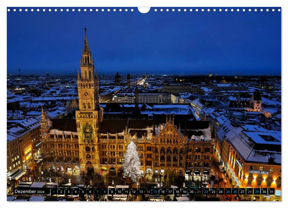 Munich - facets of a city (CALVENDO wall calendar 2024) 