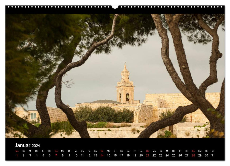Malta &amp; Gozo (CALVENDO wall calendar 2024) 