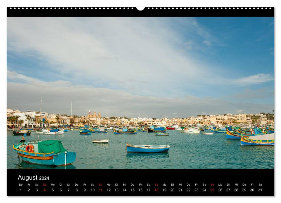 Malte &amp; Gozo (Calendrier mural CALVENDO 2024) 