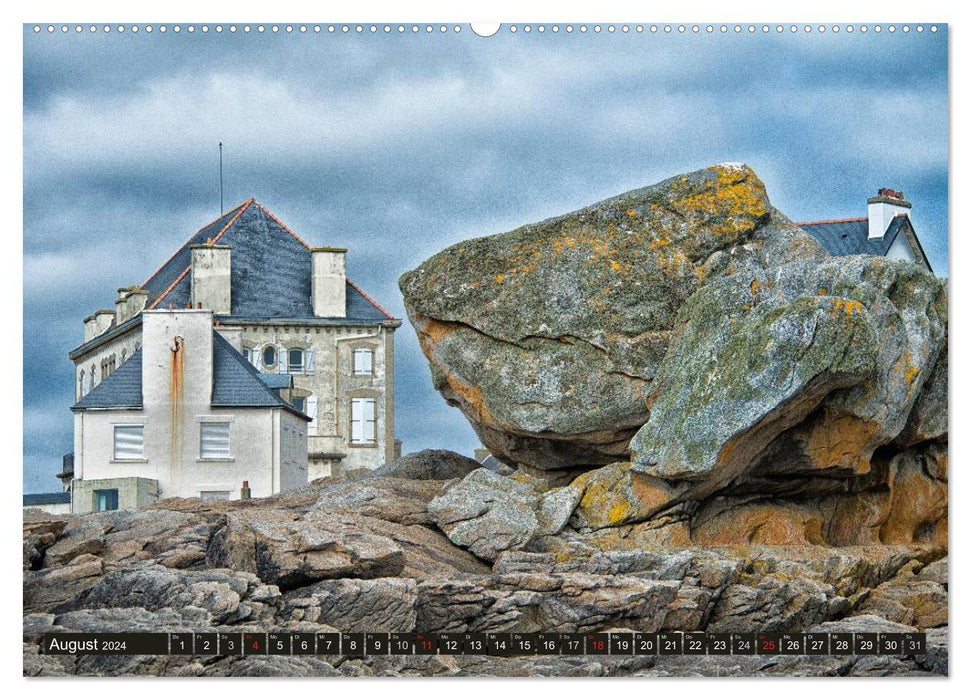 Die Bretagne - Eine Reise zum Ende der Welt (CALVENDO Premium Wandkalender 2024)