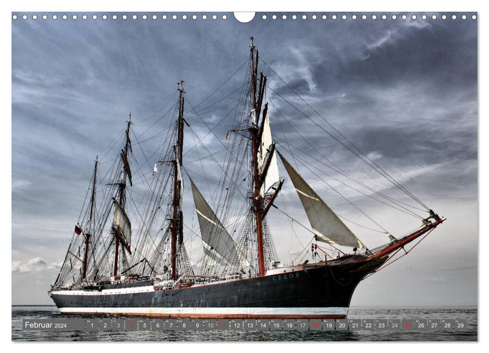 Tall Ship (CALVENDO Wall Calendar 2024) 