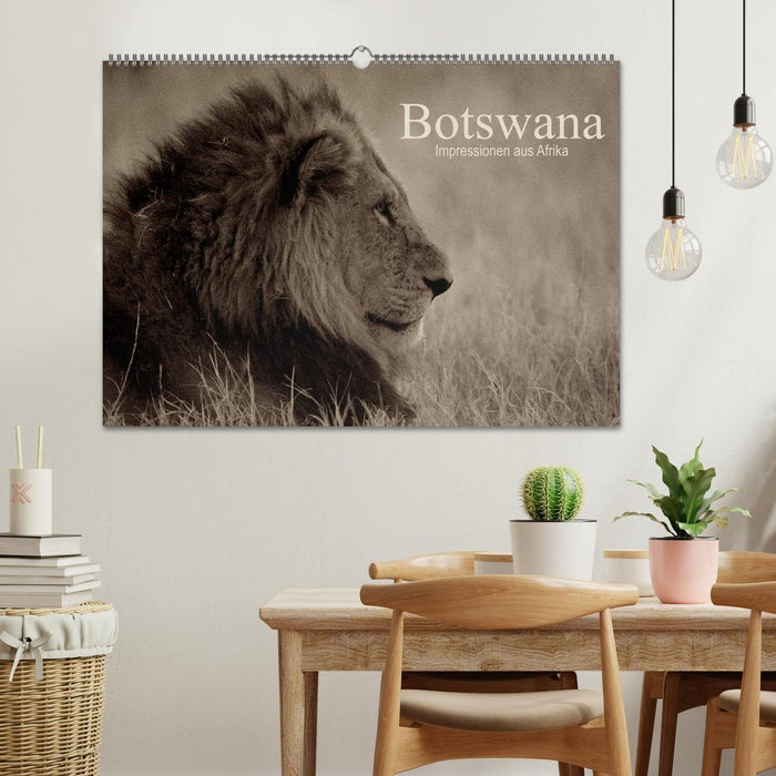 Botswana – Impressions from Africa (CALVENDO wall calendar 2024) 